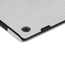Load image into Gallery viewer, Skinomi Silver Carbon Fiber Full Body Skin Compatible with Asus Zenpad 10 (Full Coverage) TechSkin with Anti-Bubble Clear Film Screen Protector
