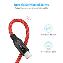 Load image into Gallery viewer, Dash Charger Cable, TITACUTE USB C Cable for OnePlus 10 8 Pro Charging Cable 2 Pack Durable Nylon Braided Warp Charge Type-C Cable 6FT Data Sync Cord Charging Rapidly for OnePlus 7T 7 6T 6 5T 5 3T 3
