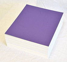 Load image into Gallery viewer, topseller100, Pack of 50 sheets 16x20 UNCUT matboard / mat boards (purple)
