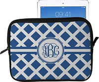 Diamond Tablet Case/Sleeve - Large (Personalized)