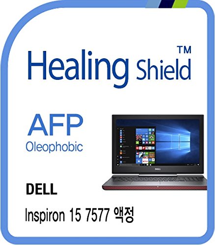 Healingshield Screen Protector Oleophobic AFP Clear Film Compatible for Dell Laptop Inspiron 15 7577