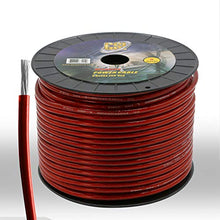 Load image into Gallery viewer, Sound Around 8 Gauge Power Ground Cables-250 ft., 10mm Silver-Tinned Oxygen Free Copper Cable, Multi-Strand Construction, Ideal for High-Powered Systems Durable Translucent Jacket-GSI GPC8R250 (RED)
