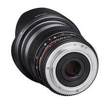 Load image into Gallery viewer, Samyang 16 mm T2.2 VDSLR II Manual Focus Video Lens for Canon DSLR Camera 7544

