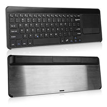 Load image into Gallery viewer, Keyboard, BoxWave [Universal SlimKeys Bluetooth Keyboard with Trackpad] Portable Keyboard with Trackpad for Smartphones and Tablets - Black
