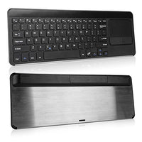 Keyboard, BoxWave [Universal SlimKeys Bluetooth Keyboard with Trackpad] Portable Keyboard with Trackpad for Smartphones and Tablets - Black