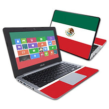 Load image into Gallery viewer, MightySkins Skin Compatible with Asus Chromebook 11.6&quot; C200MA wrap Cover Sticker Skins Mexican Flag
