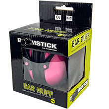 Load image into Gallery viewer, BOOMSTICK Pink Ear Muff Hearing Protection
