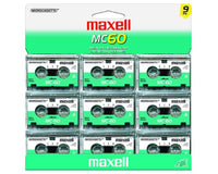 Maxell MC-60 UR Microcassettes (Pack of 9)