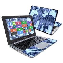 Load image into Gallery viewer, MightySkins Skin Compatible with Asus Chromebook 11.6&quot; C200MA wrap Cover Sticker Skins Blue Camo
