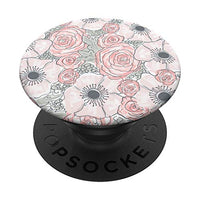 Pretty Floral Phone Accessory Gift Idea for Girls PopSockets PopGrip: Swappable Grip for Phones & Tablets