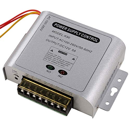 UHPPOTE 12V DC Power Supply 5A Power Special for Access Control