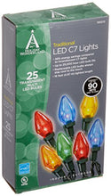 Load image into Gallery viewer, NOMA/INMLITEN-IMPORT 2733-88A 0 25 Count, Multi, Transparent, Glass Look, LED Light Set, 6&quot; Lead, 8&quot; Spacing
