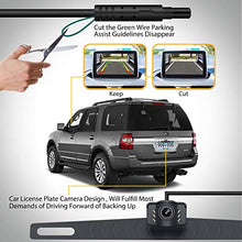 Load image into Gallery viewer, 2021 Ultra HD Wired Backup Camera for Car, IP69 Waterproof + Clear Night Vision Wide Angle 149License Plate Rear View Camera, Reversing/ Driving Pickup Truck Van SUV Sedan Camper, Xroose S2
