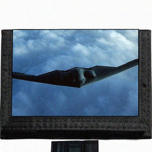 Load image into Gallery viewer, B2 Spirit stealth plane Black TriFold Nylon Wallet Great Gift Idea
