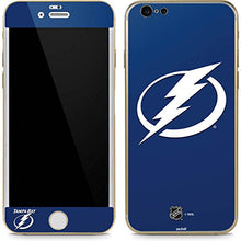 Load image into Gallery viewer, Skinit Decal Phone Skin Compatible with iPhone 6/6s - Officially Licensed NHL Tampa Bay Lightning Logo Design

