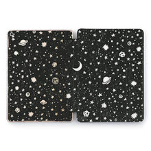 Load image into Gallery viewer, Wonder Wild Case Compatible with iPad Fashion 9.7 Cute Pretty Stylish Mini 1 2 3 4 5 6 Air 2 10.5 12.9 11 10.2 Space Stars Cover Black White Color Universe Monochrome Protection
