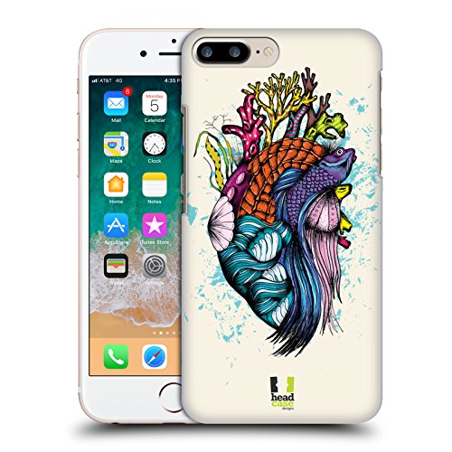 Head Case Designs Sea Heart Personalities Hard Back Case Compatible with Apple iPhone 7 Plus/iPhone 8 Plus