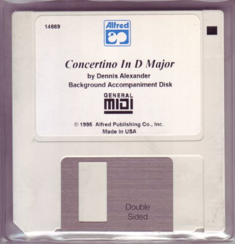 Concertino in D Major - GM Disk General MIDI Disk
