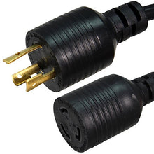 Load image into Gallery viewer, NEMA L5-20 Extension Cord - 25 Foot, 20A/125V, 12 AWG - Iron Box Part # IBX-4801-25
