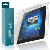 IQ Shield Matte Full Body Skin Compatible with Sony Tablet S + Anti-Glare (Full Coverage) Screen Protector and Anti-Bubble Film