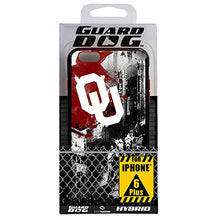 Load image into Gallery viewer, Guard Dog Collegiate Hybrid Case for iPhone 6 Plus / 6s Plus  Paulson Designs  Oklahoma Sooners
