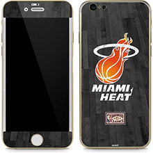 Load image into Gallery viewer, Skinit Decal Phone Skin Compatible with iPhone 6/6s - Officially Licensed NBA Miami Heat Hardwood Classics Design
