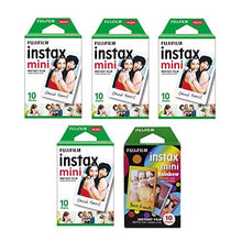 Load image into Gallery viewer, Fujifilm INSTAX Mini Instant Film Twin Pack (White)X2,Fujifilm INSTAX Mini Instant Film (Rainbow)X1,Value Pack
