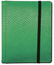 Load image into Gallery viewer, Binder - 4 Pocket Dragon Hide Green
