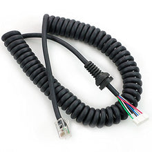 Load image into Gallery viewer, AEcreative Microphone Cable for Yaesu MH-48 MH-42 MH-36 MH-36A6J MH-36B6JS FT-90R FT-100D FT-2600M FT-3000M MH-48A6J MH-48A6JA MH-42B6J MH-42C6J FT-2800M FT-1500M FT-8900R FT-7800R FT-8800R Radio
