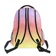 Load image into Gallery viewer, TropicalLife Rainbow Pattern Backpacks Bookbag Shoulder Backpack Hiking Travel Daypack Casual Bags
