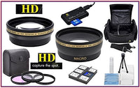 Super Saving Hi Def Lens Filter Accessory Package for Nikon D3400 D5600 (55mm Compatible)