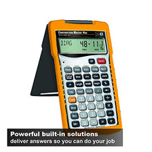 Load image into Gallery viewer, Calculated Industries 4065 Construction Master Pro Advanced Construction Math Feet-inch-Fraction Calculator for Contractors, Estimators, Builders, Framers, Remodelers, Renovators and Carpenters
