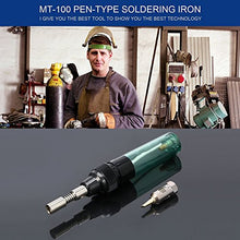 Load image into Gallery viewer, GAOHOU Pen Shaped Electric Gas Soldering Iron Gun Blow Torch Cordless Welding Solder
