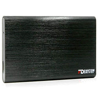 FD 240GB Portable SSD - USB 3.2 Gen 2 Type-C 10Gb/s - Aluminum - Black - SSD for Mac (CSD240B-M) by Fantom Drives