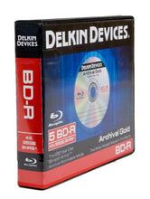 Load image into Gallery viewer, Delkin Devices DDBD-R/5 Bind 4X 5 Pack BD-R in 10 Pack Binder
