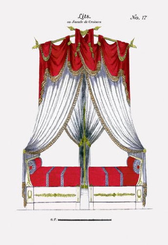Buyenlarge French Empire Bed No. 17 24x36 Giclee