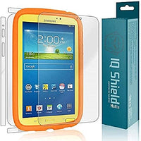 IQ Shield Matte Full Body Skin Compatible with Samsung Galaxy Tab 3 Kids + Anti-Glare (Full Coverage) Screen Protector and Anti-Bubble Film