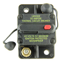 Load image into Gallery viewer, Bussmann CB185-50 CB185 Series Automotive Circuit Breaker (Plug In Mounting, 50 Amps, Blade Terminal Connection)
