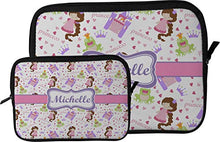 Load image into Gallery viewer, Princess Print Tablet Case/Sleeve - Large (Personalized)

