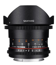 Load image into Gallery viewer, Samyang 8 mm T3.8 VDSLR II Manual Focus Video Lens for Canon DSLR Camera
