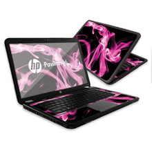Load image into Gallery viewer, MightySkins Skin Compatible with HP Pavilion G6 Laptop with 15.6&quot; Screen wrap Sticker Skins Pink Flames
