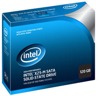 Intel X25-M 120 GB Solid State Drive with Internal SATA and Power Cables MLC Flash Technology, 2.5-Inch Form Factor