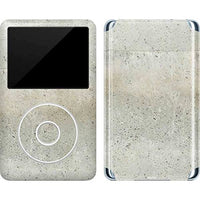 Skinit Decal MP3 Player Skin Compatible with iPod Classic (6th Gen) 80GB - Officially Licensed Originally Designed Natural White Concrete Design