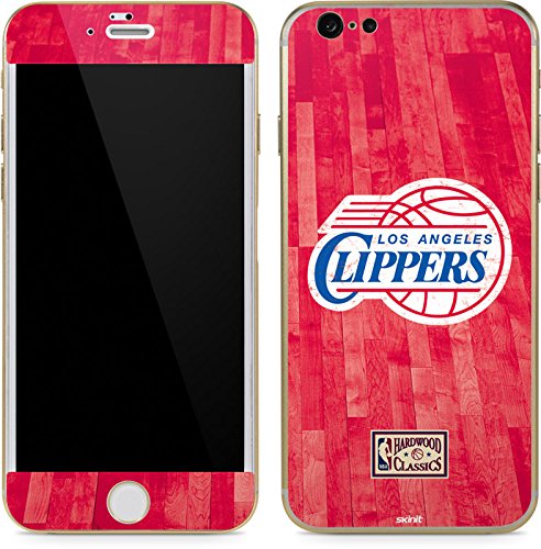 Skinit Decal Phone Skin Compatible with iPhone 6/6s - Officially Licensed NBA Los Angeles Clippers Hardwood Classics Design