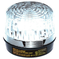 Seco-Larm Enforcer LED Strobe Light, Clear Lens (SL-1301-BAQ/C)