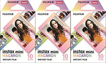 Load image into Gallery viewer, Fujifilm Instax Mini Macaron Instant Film Bundle (10 Exposures, 3-Pack) (3 Items)

