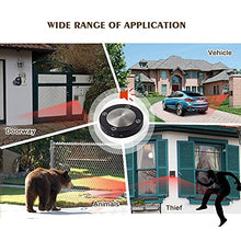 Load image into Gallery viewer, eMACROS 1/2 Mile Long Range Solar Wireless Driveway Alarm Outdoor Weather Resistant Motion Sensor &amp; Detector-Security Alert System-Monitor &amp; Protect Outside Property
