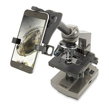 Load image into Gallery viewer, Carson Beginner 100x-1000x Compound Student Microscope with Mechanical Stage and Universal Smartphone Digiscoping Adapter (MS-100SP)
