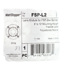 Load image into Gallery viewer, Watt Stopper FSP-L2 Lens Module For Fsp-202 Fsp-212 Sensors, Fresnel Lens, White
