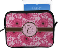 Gerbera Daisy Tablet Case/Sleeve - Large (Personalized)